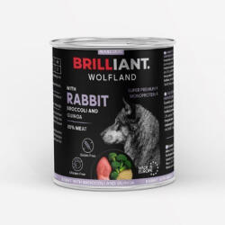 Brill Brilliant Wolfland nyúl brokkolival és quinoaval 800g
