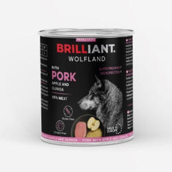 Brill Brilliant Wolfland sertés almával és quinoaval 800g