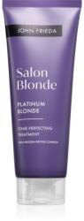 John Frieda Salon Blonde Tone Perfecting Treatment tonizáló krém a hajszín élénkítéséért árnyalat Platinum Blonde 120 ml