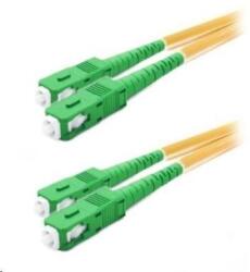  Cablu patch duplex SM 9/125, OS2, SC(APC)-SC(APC), LS0H, 1m (DPX-09-SCAPC/SCAPC-1)