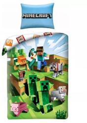 Halantex Minecraft: Kétrészes ágynemű garnitúra - 140 x 200 cm (MNC-129BL) - jateknet