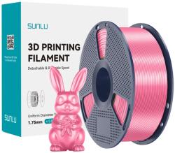 SUNLU PLA+ Silk filament rózsaszín 1.75mm PLA+ Silk P (PLA+ Silk P)