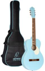 Ortega Guitars RGA-SKY ORTEGA Gaucho Series 4/4 Nylon String Guitar 6-String - Sky Blue + Gig Bag (RGA-SKY)