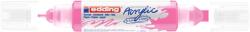 edding Akril marker 2-3mm, és 5-10mm, 3D kétvégű Edding 5400 neon rózsaszín (7580247002) - web24