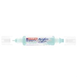 edding Akril marker 2-3mm, és 5-10mm, 3D kétvégű Edding 5400 pasztellkék (7580247014) - web24