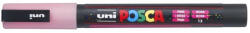 uni Dekormarker 0, 9-1, 3mm, Uni-Posca PC-3ML csillámló rózsaszín (2UPC3MLR) - web24