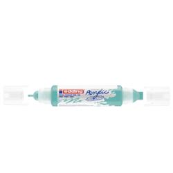 edding Akril marker 2-3mm, és 5-10mm, 3D kétvégű Edding 5400 türkiz (7580247024) - web24