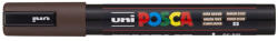uni Dekormarker 1, 8-2, 5mm, Uni Posca PC-5M sötétbarna (2UPC5MSB) - web24