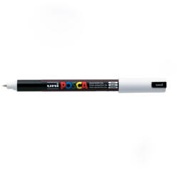 uni Dekormarker 0, 7mm, Uni Posca PC-1MR fehér (2UPC1MRFEH) - web24