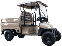 Geeli Cvadriciclu electric ARORA Polo Farm motor 2000W viteza 25 km/h autonomie 60 km baterie 72V/45Ah pe 4 roti descarcare hidraulica fara permis-Crem (G-ARORAPOLOFARM-Crem) - agromoto