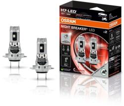 OSRAM Lampa LED OSRAM NIGHT BREAKER H7 450, 6000K, 450 mai multa luminozitate (64210DWNBSP-2HB-450)