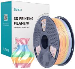 SUNLU PLA+ Silk Rainbow 04 filament 1.75mm PLA+ Silk R 04 (PLA+ Silk R 04)