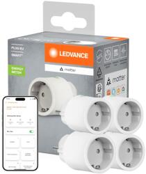 Ledvance Priza Inteligenta LEDVANCE SMART Indoor, 2300W, WiFi, Alb, 4-Pack (4099854295201)
