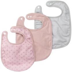 roba Set de bavete organice Roba Lil Planet, 3 bucati, rozmauve, din bumbac bio (306145G226) Bavata