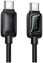hoco. USB 2.0 Type C Összekötő Fekete 1.2m U146_C_C_B (U146_C_C_B)
