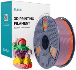 SUNLU PLA szivárvány filament 1.75mm többszínű PLA R 01 (PLA R 01)