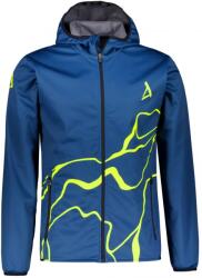  Férfi prémium softshell kabát ALTISPORT VOJ/ALM073JACK01 SÖTÉTKÉK/NEONSÁRGA méret: XL