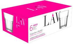 LAV Aras Whisky 305ml whisky set de 6 LV-ARA233F (LV-ARA233F)