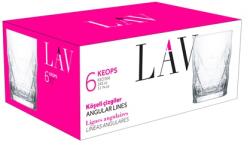 LAV Set de 6 pahare de băutură răcoritoare LAV Keops de 345 ml LV-KEO366F (LV-KEO366F)
