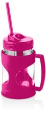 HANE IRIS Sarajevo Pahar Hobby 370ml în verde, fucsia, portocaliu sau galben lămâie HN-1755 (HN-1755)