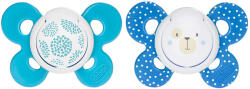 Chicco Chicco, PhysioForma Comfort, suzeta din silicon, albastru, 6-16m