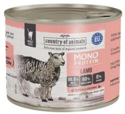 Country Of Animals Cat Monoprotein Lamb 200g bárányhús, nedves macskaeledel