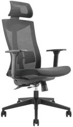 LogiLink Ergonomikus irodai szék magas hálós háttámlával, 150 kg-ig, fekete (EO0077) (EO0077)