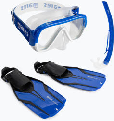 mares Set de scufundări Mares Nateeva Keewee mască + tub + aripioare albastru 410757