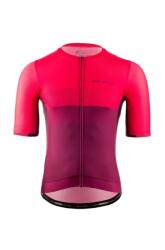 Top Bikewear Elastik Plus rövid ujjú kerékpáros mez - pink