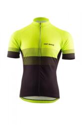 Top Bikewear Klasik rövid ujjú kerékpáros mez - neonsárga