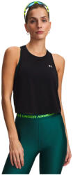 Under Armour Maiou pentru femei Tech Sport Mesh Crop Tank Black/White L