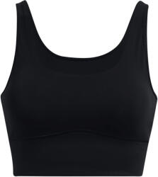 Under Armour Maiou pentru femei Meridian Fitted Crop Tank Black/Black L