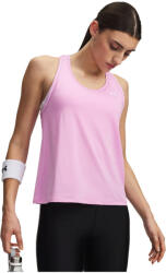 Under Armour Maiou pentru femei Tech Knockout Tank Pink Dawn/White L