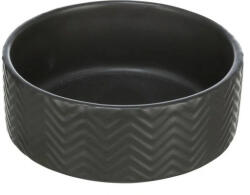 TRIXIE kerámia tál, 0, 4 l/o 13 cm, fekete