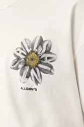 AllSaints уголемена тениска мъжка от памук PETALS (M062PE)