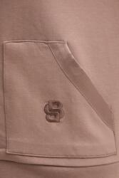 HUGO BOSS суичър с цип и качулка дамски с памук Shiny B Jacket H (50557275) - answear - 193,61 лв