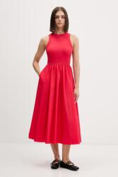 Tommy Hilfiger rochie de vară din bumbac cu elastan PPY2-SUD1C1_29X (DW0DW22593)