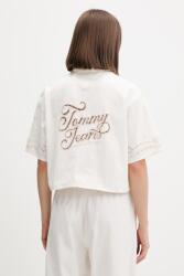 Tommy Hilfiger cămașă pentru femei, cu amestec de in PPY2-KDD0FT_01X (DW0DW22214)