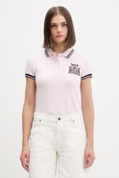 Juicy Couture polo pentru femei, din bumbac POLO TOP PPY2-TSD1OA_30X (JCGCT126015)
