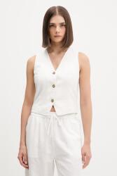 Tommy Jeans vestă pentru femei, cu amestec de in PPY2-KDD0G1_00X (DW0DW22223)