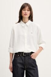 Tommy Hilfiger cămașă pentru femei, din in PPY2-KDD0FO_01B (DW0DW22209)