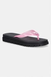Tommy Jeans șlapi pentru femei TJW CLEATED JELLY SUMMER SANDAL PPY2-KLD02K_30X