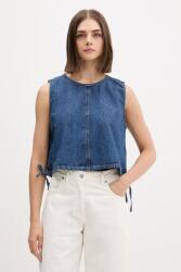 Tommy Hilfiger bluză cu bretele pentru femei, din denim PPY2-KDD0G3_55J (DW0DW22609)