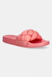 Tommy Jeans papuci pentru femei TJW BRAIDED SLIDES PPY2-KLD02N_03X (EN0EN02975)