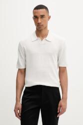 Calvin Klein polo tricotat pentru bărbați, cu amestec de in PPY2-POM04C_01X (LV04LF313G)
