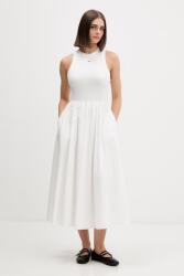 Tommy Hilfiger rochie de vară din bumbac cu elastan PPY2-SUD1C1_01X (DW0DW22593)