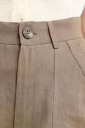 Marella къс панталон дамски от лен Emme by Marella (2615141032200) - answear - 154,49 лв