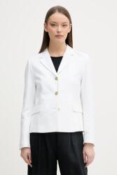Tommy Hilfiger sacou cu un singur rând de nasturi pentru femei, cu amestec de in PPY2-KZD08S_00X (WW0WW49335)
