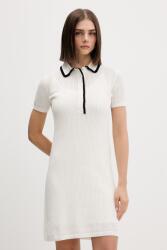 HUGO BOSS rochie tricotată din bumbac Slysy PPY2-SUD1IC_01X (50557776)