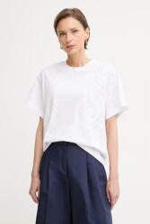 BOSS tricou pentru femei, cu bumbac Elne2 PPY2-TSD1H9_00X (50560987)